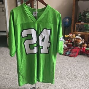 NFL Team Apparel Bright Green Jersey